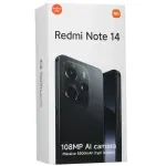 6.67" Смартфон Xiaomi Redmi Note 14 128 ГБ черный [ядер - 8x(2.2 ГГц), 6 ГБ, 2 SIM, AMOLED, 2400x1080, камера 108+2+2 Мп, NFC, 4G, GPS, 5500 мА*ч] - фото 10